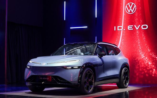 ：金标大众2025上海车展进化论EVO视讯真人全新ID EVO(图3)