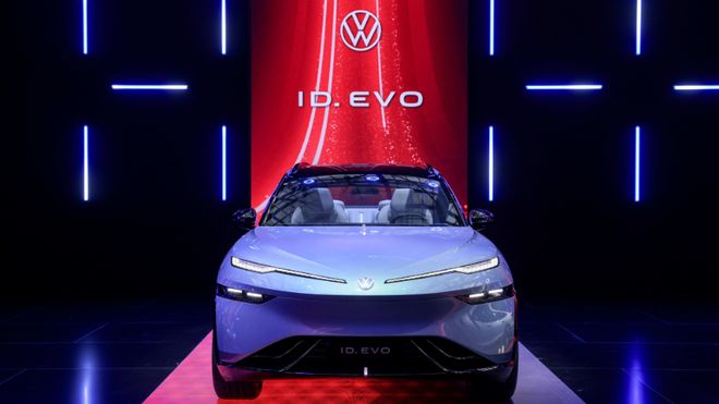 ：金标大众2025上海车展进化论EVO视讯真人全新ID EVO(图7)